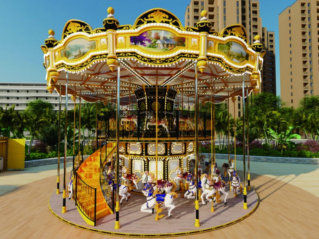large-carousel DINIS attraction